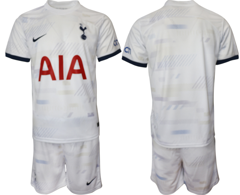 Men 2023-2024 Club Tottenham Hotspur home soccer jersey->tottenham jersey->Soccer Club Jersey